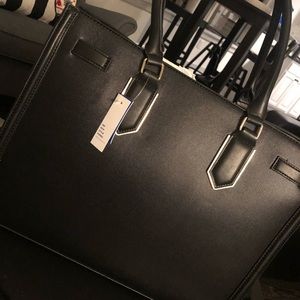 Black Work Tote Bag NWT